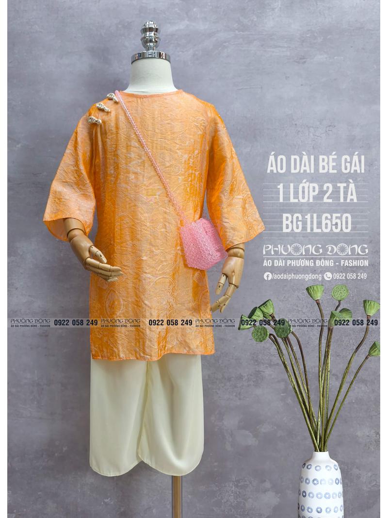 Áo Dài Cách Tân Bé Gái BG1L650